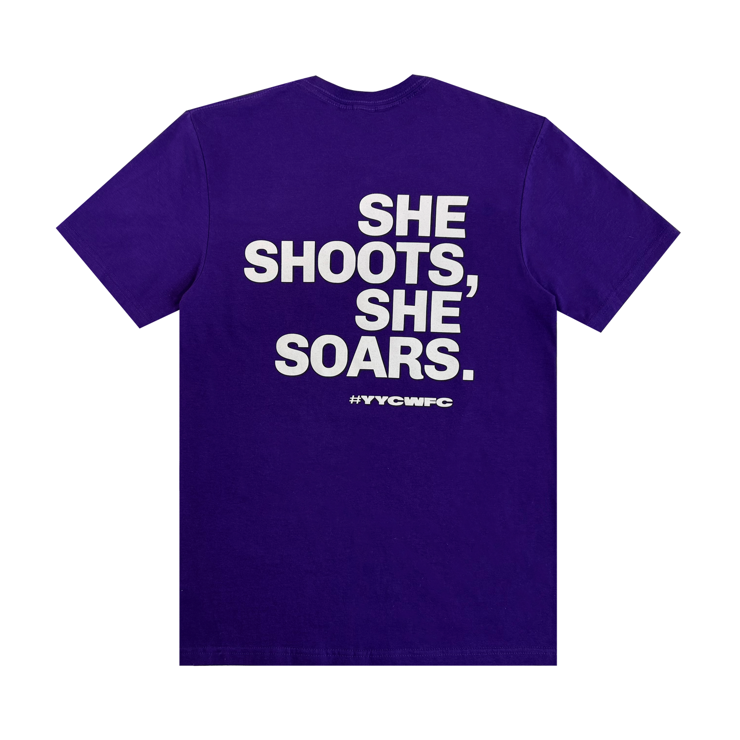 WILD FC ORIGIN TEE - NEON PURPLE (YOUTH)