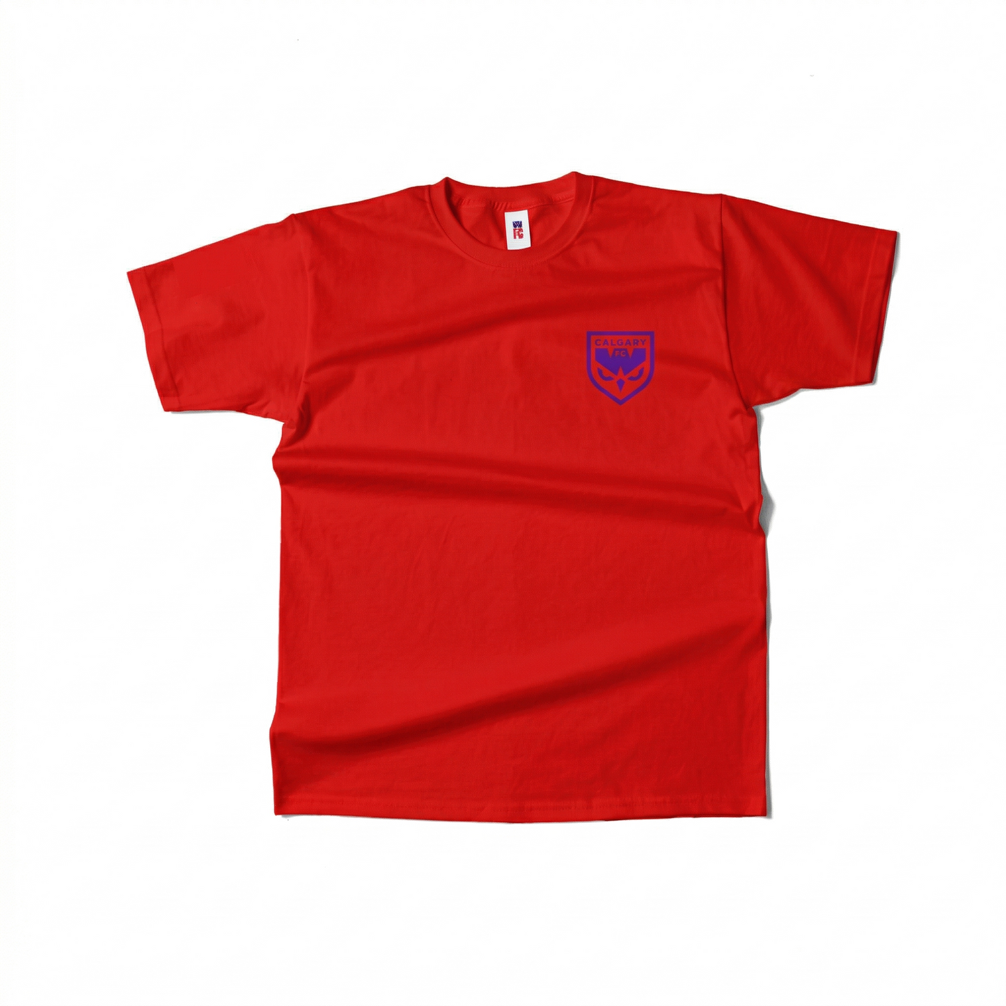 WILD FC ORIGIN TEE - ATTACK RED (ADULT)