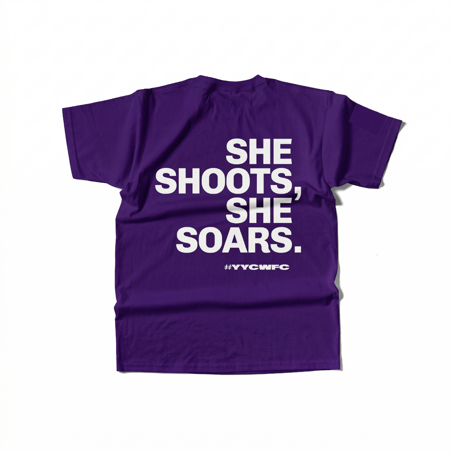 WILD FC ORIGIN TEE - NEON PURPLE (YOUTH)