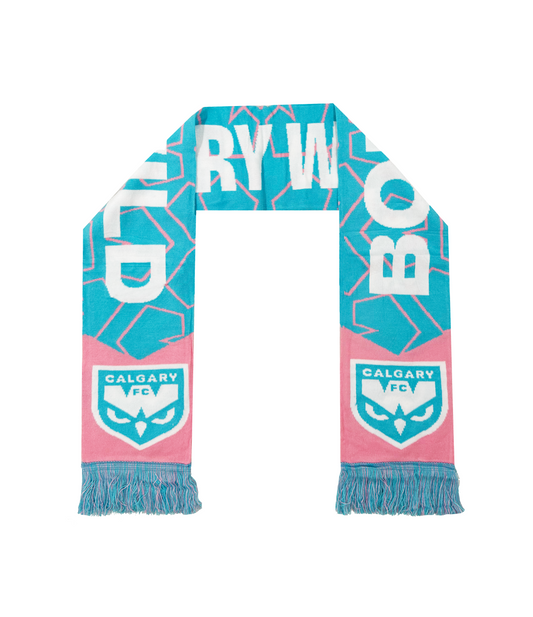CALGARY WILD FC – BORN WILD SCARF