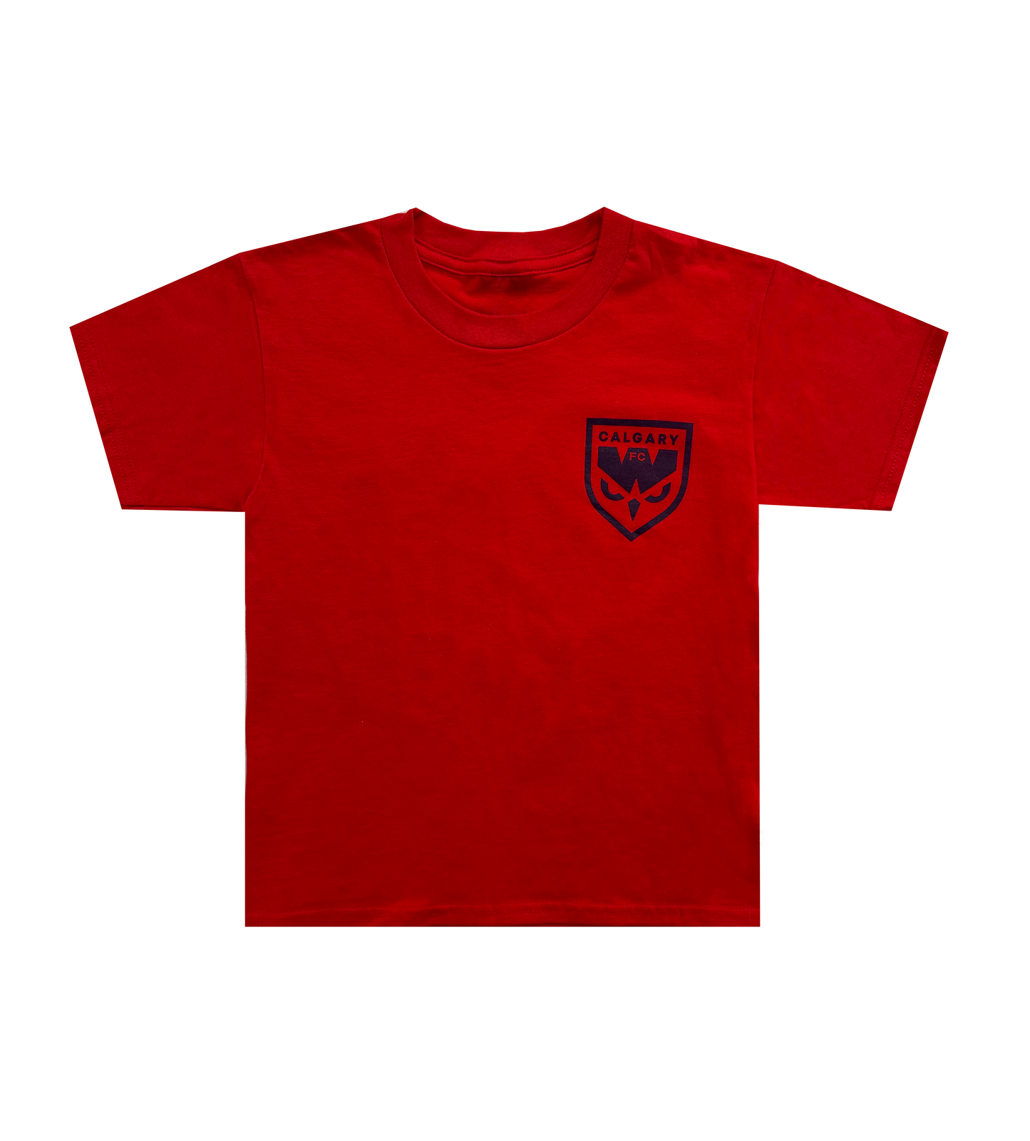 WILD FC ORIGIN TEE - ATTACK RED (YOUTH)