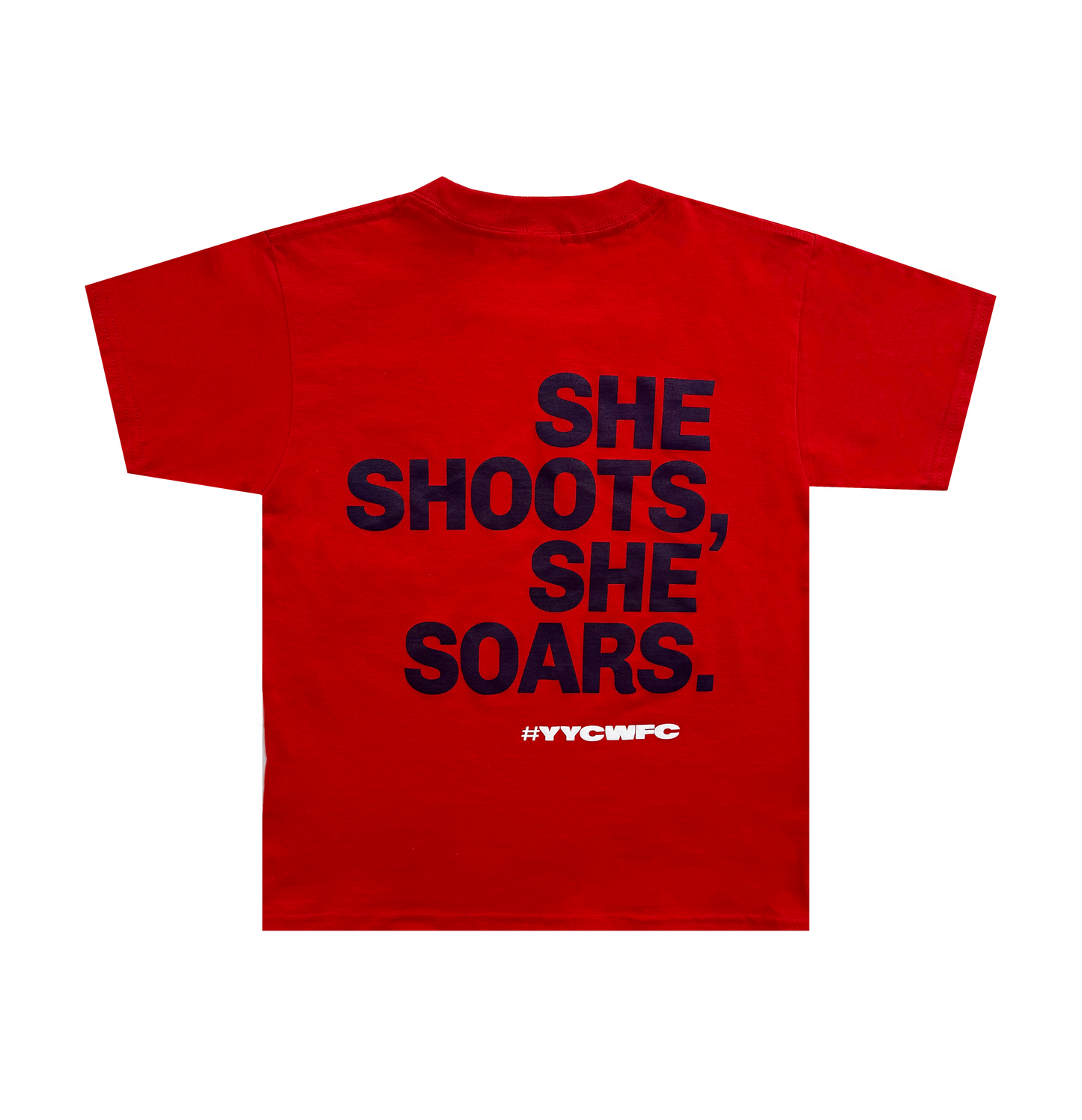 WILD FC ORIGIN TEE - ATTACK RED (YOUTH)